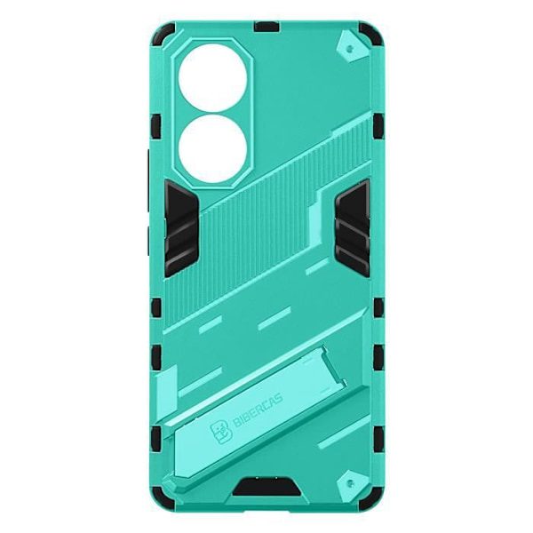Coque - Bibercas - Huawei Nova 9 og Honor 50 - Hård - Stødabsorbende - Stativ til video support Turkosblå