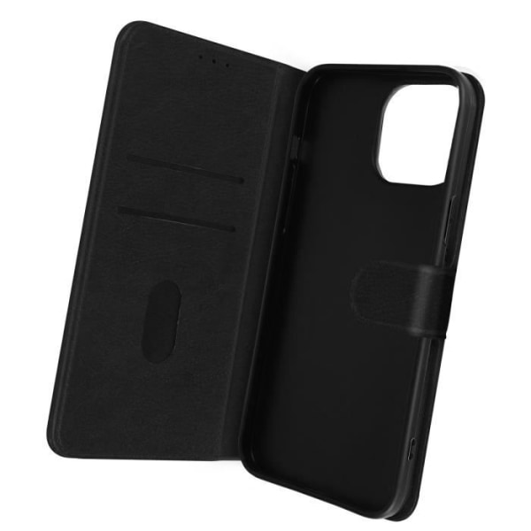 iPhone 14 Pro Max Cover Flip Wallet Video Support Funktion Sort