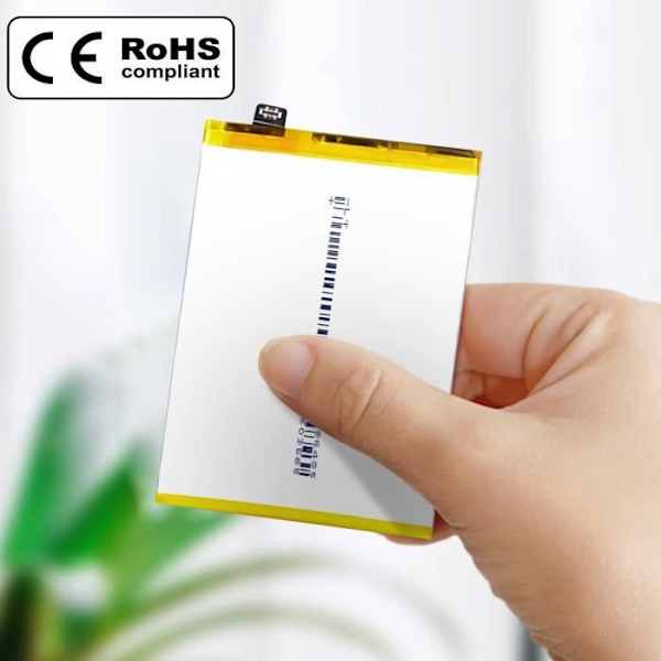 Internt batteri - Oppo A96 - BLP885 - 4500mAh - Sort Svart