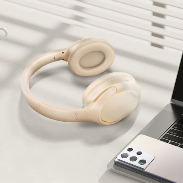 Fällbara Bluetooth-lurarna med brusreducering LinQ Beige Beige
