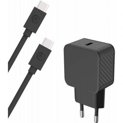 USB C 25W Power Delivery Sector Charger - BIGBEN CONNECTED - CSCBLCC25WPDRB - Sort - Sort Svart