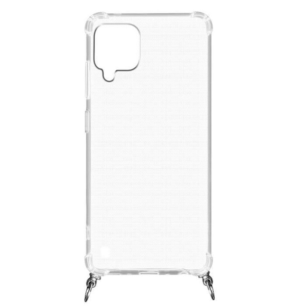 Coque - AVIZAR - Galaxy A12 - Styv - Anpassningsbar - Förstärkta hörn Transparent