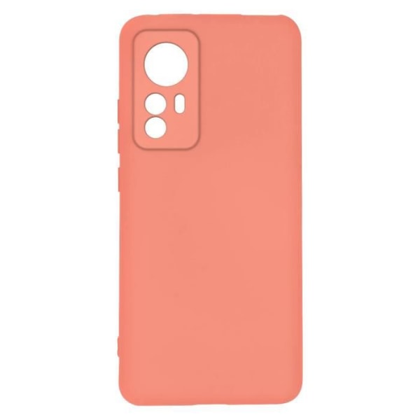 Xiaomi 12 Pro Semi-rigid Soft-touch Fint etui pink