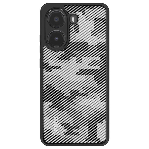 Coque Antichoc til Xiaomi Poco X7 Pro Camouflage Mønster Grå Grå