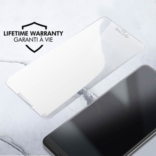 Hærdet glas til Google Pixel 3 XL livslang garanti Force Glass Transparent Vit