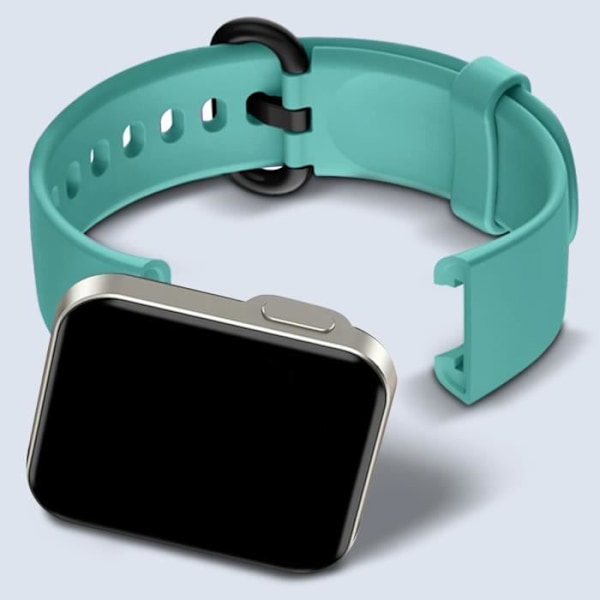 Armbånd til Xiaomi Mi Watch Lite / Redmi Watch Silikone Ardillon Turkis Turkos