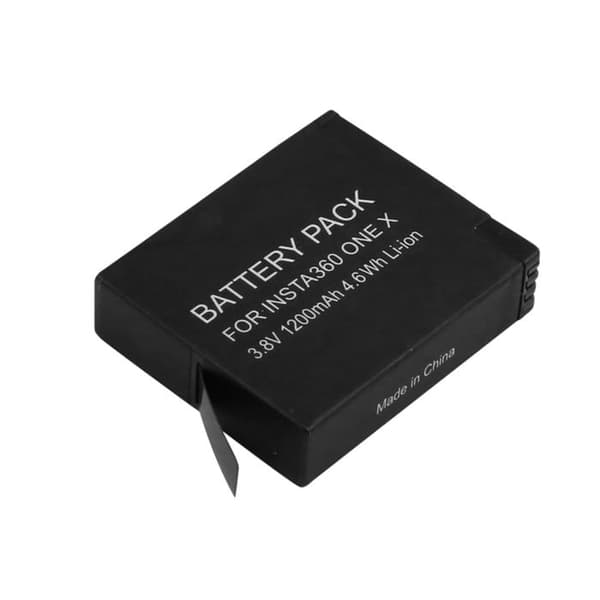 Batteri til Kamera Insta360 ONE X Li-ion 3.8V 1200mAh 4.6Wh Sort