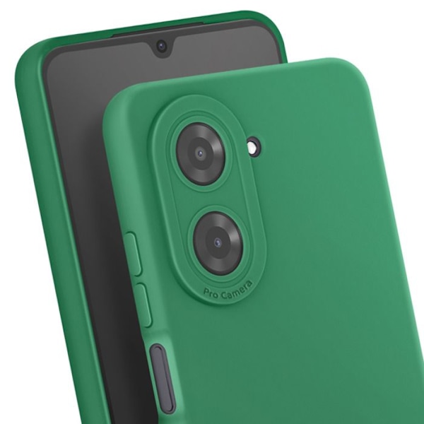 Siliconefodral för Xiaomi Redmi A5 Slät Med Skyddad Kamerablock Grön Grön