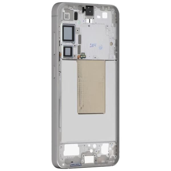 Central Chassis Reservedel til Samsung S24 Plus Original Service Pack Samsung Silver