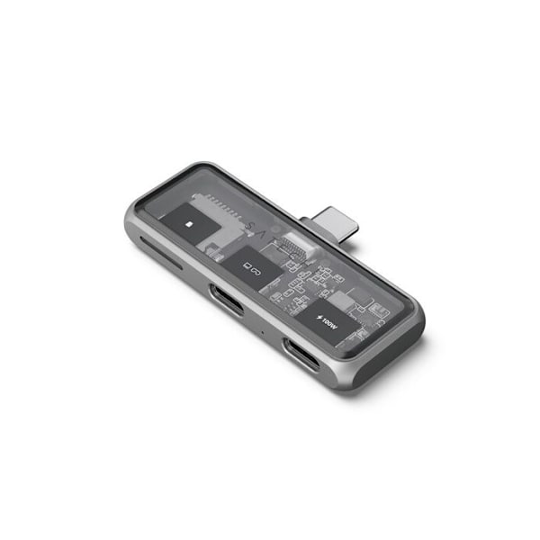 USB 3.2 - SATECHI - Mobile XR 100W - Micro SD - 4K-tuki - Kompakti ja kevyt