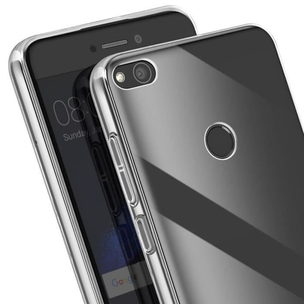 Cover til Huawei P8 Lite 2017 og 8 Lite Silikone Blød Tynd Let Gennemsigtig Transparent