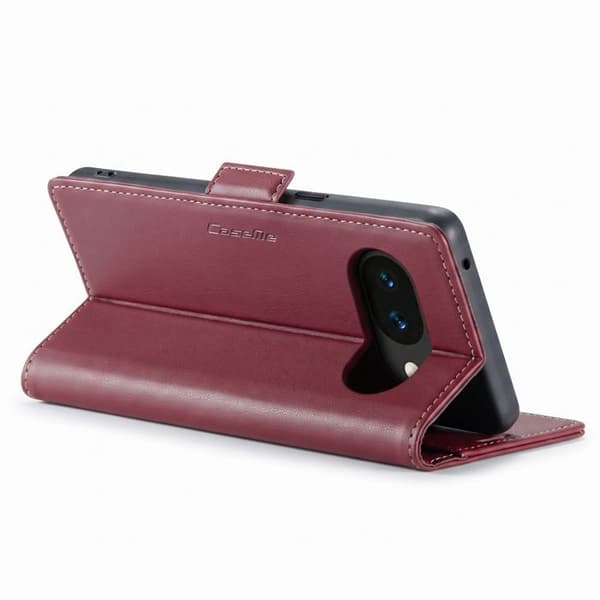 Etui til Google Pixel 10a Anti-RFID med støtte CaseMe Bordeaux Röd