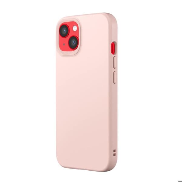Skydd för iPhone 15 MagSafe Flexibel Stötsäker SolidX Serie Rhinoshield Rosa Ros