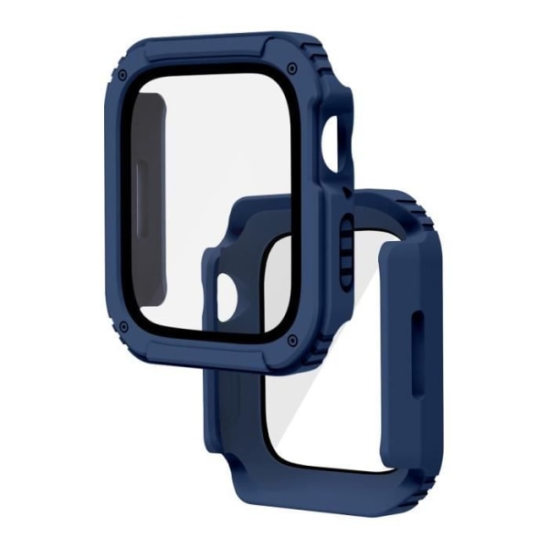 Fuld beskyttelse af hærdet glas Apple Watch Series 6 / 5 / 4 / SE 40 mm blå Blå