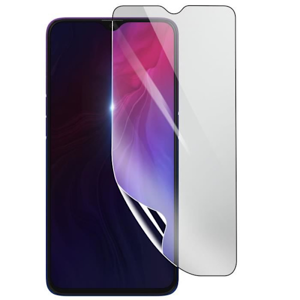 Näytönsuoja - 3MK - Oppo Reno Z - Iskunkestävä Hydrogeeli - Läpinäkyvä - Naarmuuntumaton Transparent