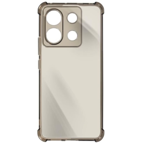 Coque Antichoc - Imak - Redmi Note 13 Pro - Blød Silikone - Forstærkede Hjørner - Translucent Sort Svart Transparent