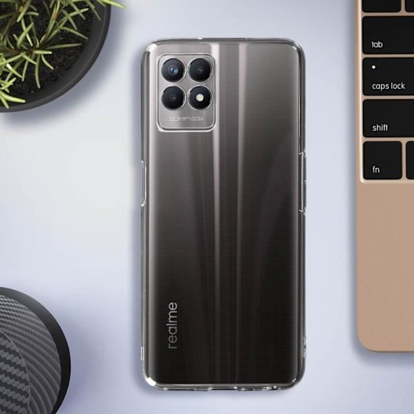 Suojakuori - AVIZAR - Realme 8i - Pehmeä - Läpinäkyvä - Ohut ja kevyt Vit