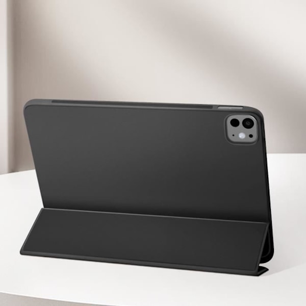 Fodral för iPad Pro 13 2024 - AVIZAR - Vikbart Flip Multi-Position Support - Svart Svart