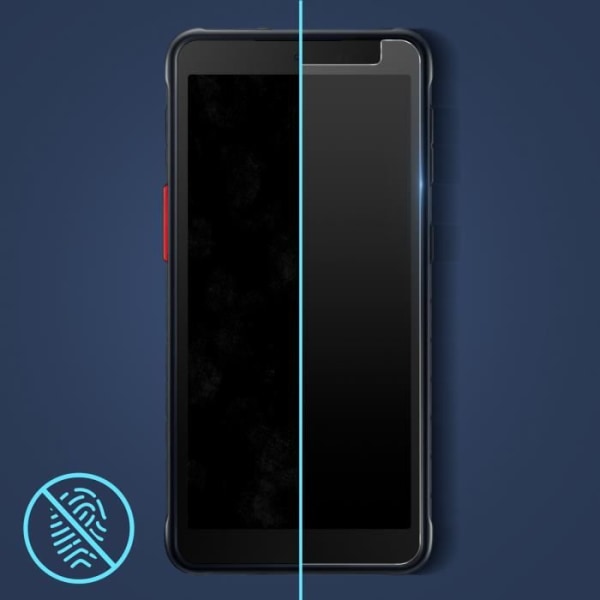Skärmfilm för Samsung Galaxy Xcover 5 Tempered Glass 9H Anti-fingerprint Transparent Transparent