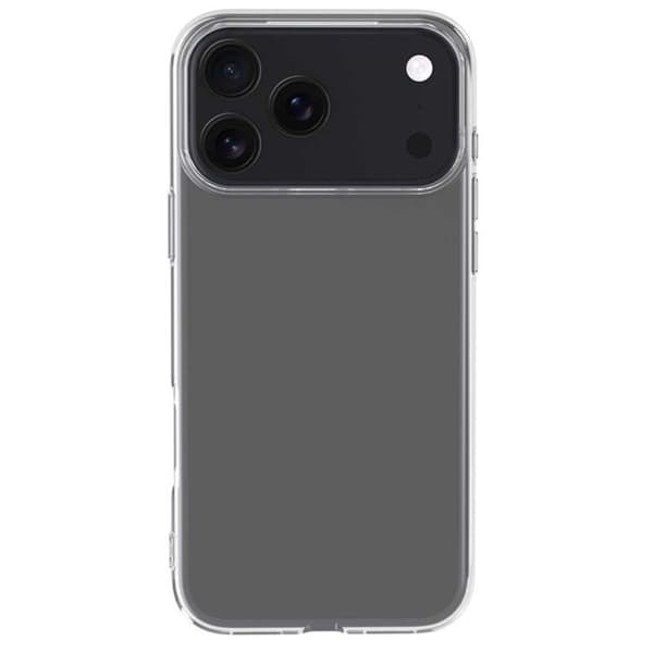 Silisoft Cover - IPhone17 Pro Max - Transparent Vit