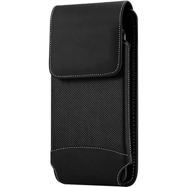 Lodret bæltehylster Smartphone Universal Nylon Karabinhage Clip Sort