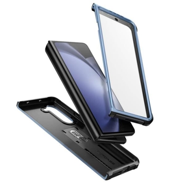 Fodral till Samsung Galaxy Z Fold 5 Multi-Layer Unicorn Beetle Supcase Blå Blå