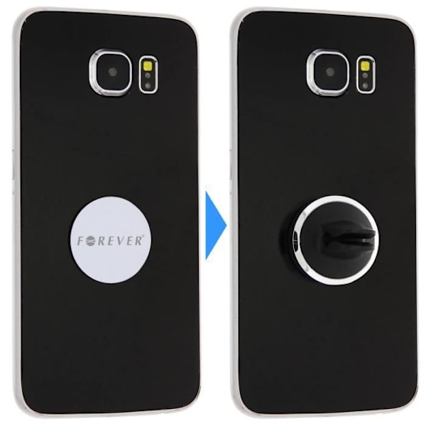 Bilhållare - FOREVER - Magnetisk fäste - Ultrakompakt - För smartphone - Luftventil