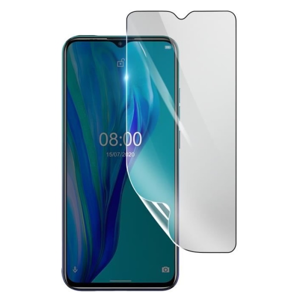 Skärmskydd - 3MK - Ulefone Note 9P - Stötsäker Hydrogel - Transparent - Reptålig Transparent