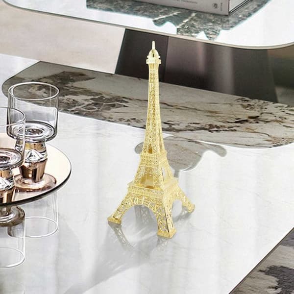 Miniature statue af Eiffeltårnet 18cm - Guld