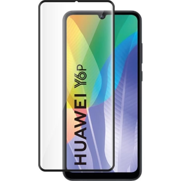 Skærmbeskyttelse - Huawei - Y6p - Tempereret glas - Gennemsigtig - Beskyttelse mod stød og ridser Transparent