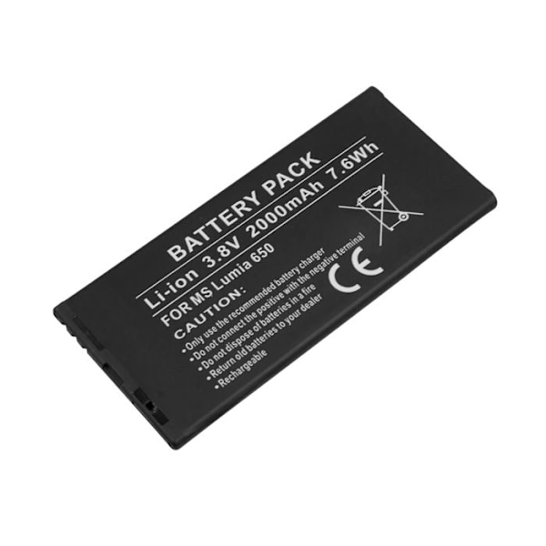 Batteri för Microsoft Lumia 650 Li-ion 3,8V 2000mAh 7,6Wh med IC