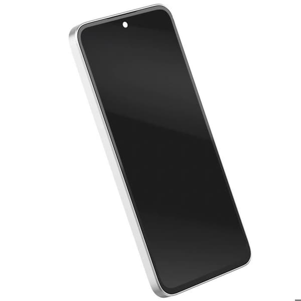 OLED-skärm - AVIZAR - Galaxy A36 - Vit - Förmonterad - Inbyggda flexkontakter Vit