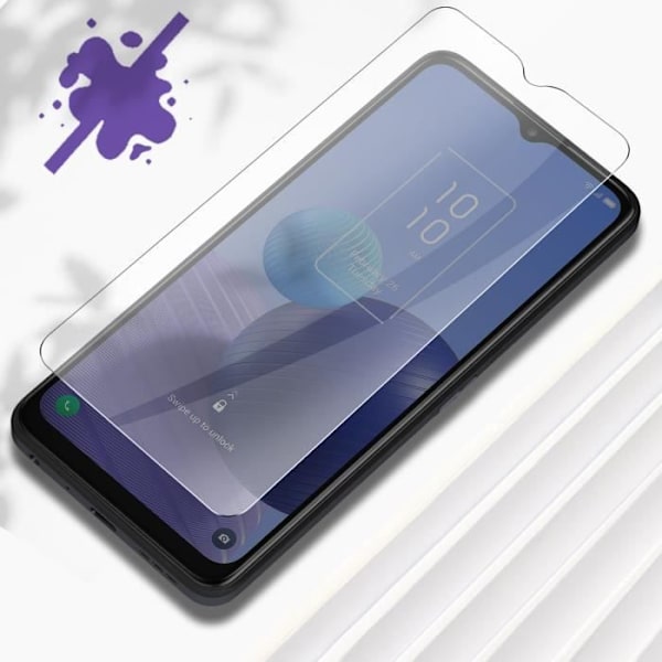Skyddsfilm - AVIZAR - TCL 408, 406 och 40R 5G - 9H härdat glas - Anti-fingeravtryck - 0,26 mm