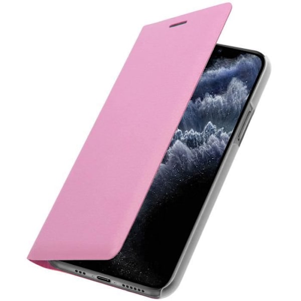 iPhone 11 Pro Max Fodral - AVIZAR - Folio Etui - Rosa - Hårdt Cover - Heltäckande Skydd Rosa