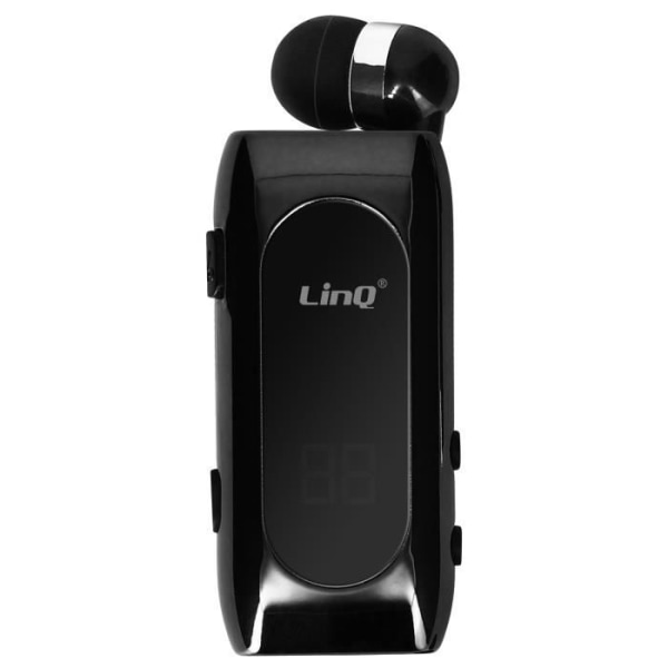 Bluetooth Headset Autonomy 20 timmars flerpunktsanslutning R8388 LinQ Svart