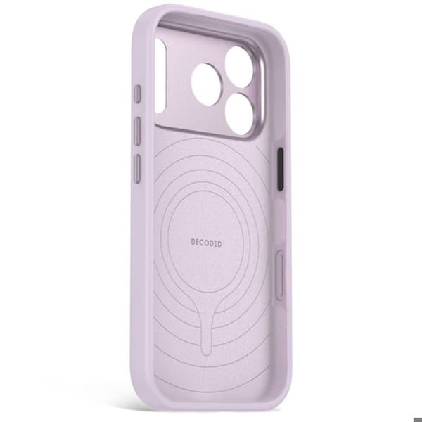 MagSafe-cover til iPhone 18 Pro Max / 17 Pro Max i antimikrobielt silikone, Decoded lys lilla Violett