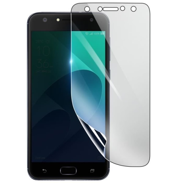 Skærmbeskytter til Asus Zenfone 4 Max Plus ZC554KL i 3mk stødsikker Hydrogel Transparent Transparent