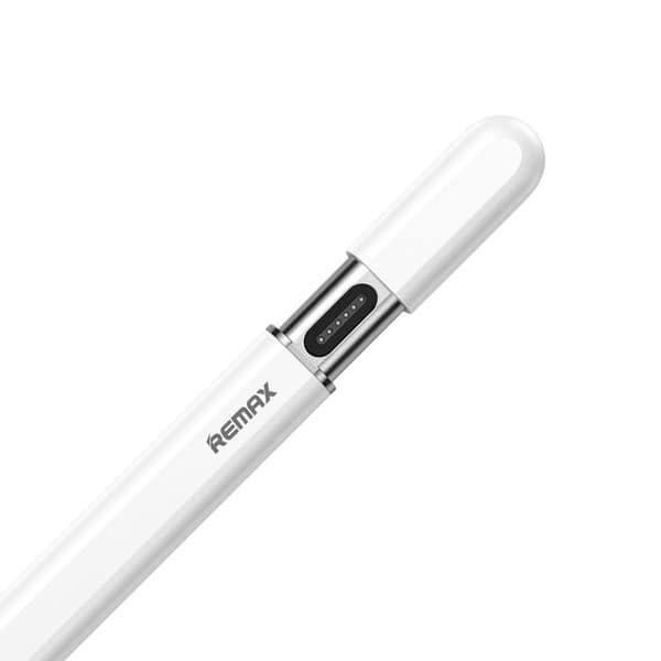 Taktile Bluetooth Magnetisk Stylus til iPad 2018 til 2024 med Palm Rejection Remax Hvid Vit