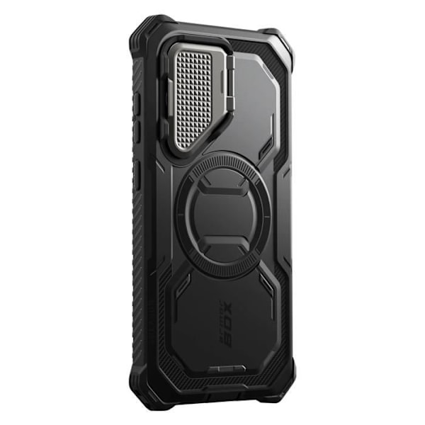 Coque Intégrale til Samsung Galaxy S25 Stødabsorberende Kompatibel med MagSafe I-Blason Sort Svart