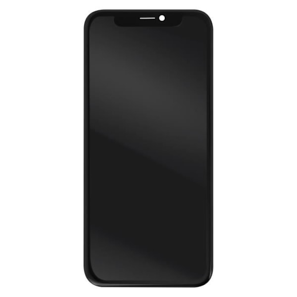Erstatningshard OLED-skærm til iPhone XS og sort berøringsglas Svart