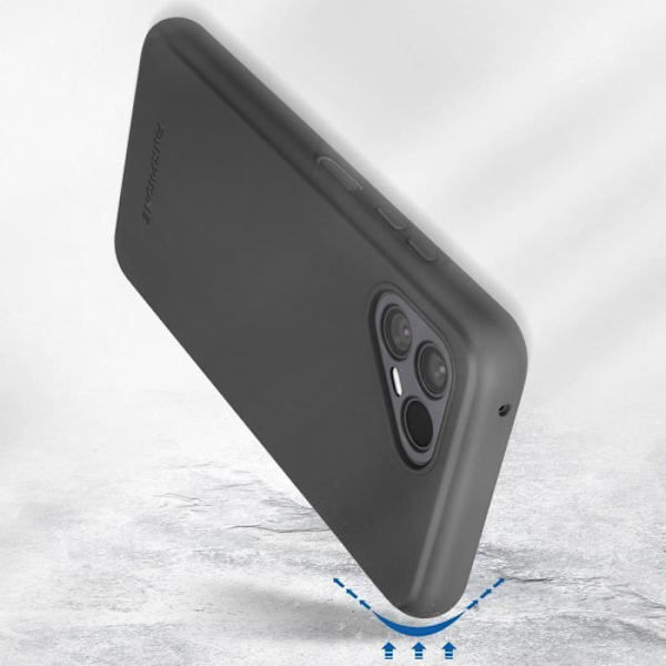 Fodral - Fairphone - Fairphone 4 - Mjukt silikon - 100 % återvunnet - Förhöjda kanter grå