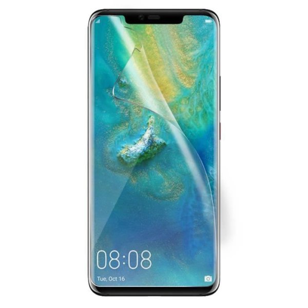 Huawei Mate 20 Pro Blød skærmbeskyttelsesfilm Anti-ridse gennemsigtig hvid