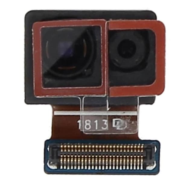 Foran Kamera - Samsung - Galaxy S9 - Frontlinse Modul - Forbindelseskabel - Sort Svart