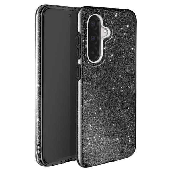 Hölje - Samsung Galaxy A36 - Glitter - Stötsäker - Glittrande Svart Svart