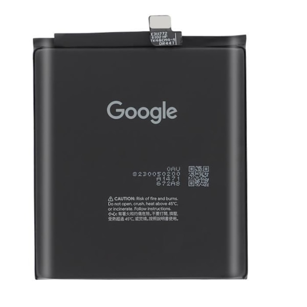 Internbatteri för Google Pixel 9 4700mAh modell GVYZ7 Google Svart Svart