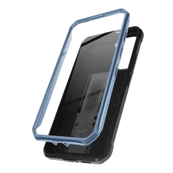 Fodral till Samsung S22 - SUPCASE - Unicorn Beetle Pro - Stötsäker - Stativ - Blå Blå
