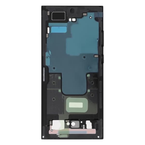 Central Chassis Reservedel til Samsung S23 Ultra Original Service Pack Samsung Sort