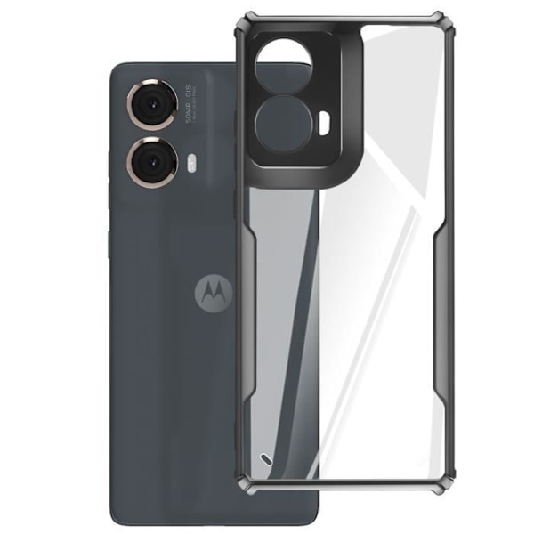 Taske til Motorola Moto G85 Shockproof Camera Block Covered Black