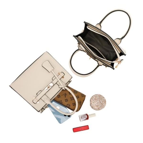 Käsilaukku - GALLANTRY - Camélia - Beige - Olkahihna - Vetoketju Beige