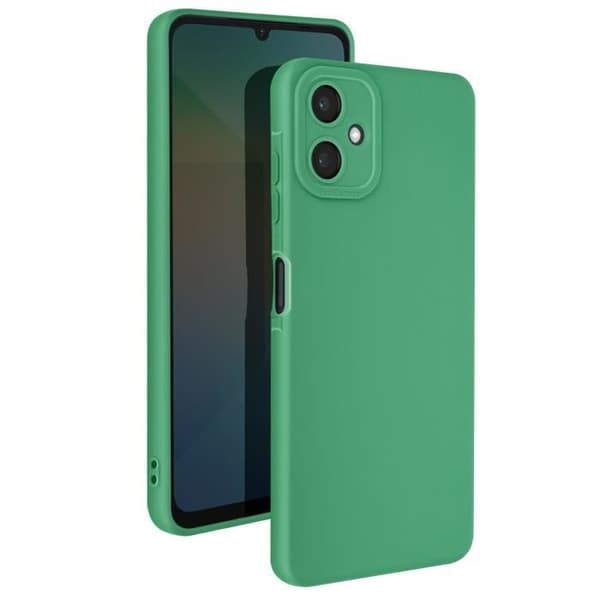 Coque för Samsung Galaxy A06 Silikon Matt Kamerablok Skyddad Grön Grön